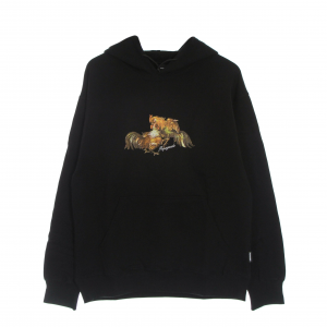 Leichtes Kapuzen-Sweatshirt fur Herren Fight Hoodie Schwarz