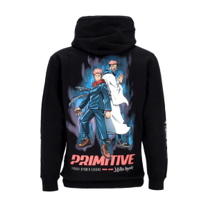 Herren Itadori Sukuna Zip Hoodie X Jujutsu Kaisen Schwarz