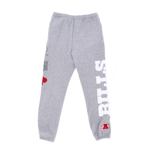 Herren-Fleece-Trainingshose Nfl Team Origins Fleece-Hose Bufbil Grey Heather