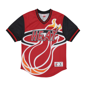 NBA Jumbotron 3.0 Mesh-Trikot mit V-Ausschnitt fur Herren, Miahea Multi/WeiB