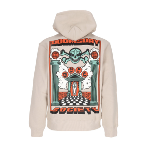 Herren Kapuzenpullover Lodge Of Darkness Kapuzenpullover Creme