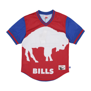 Herren NFL Jumbotron 3.0 Mesh-Trikot mit V-Ausschnitt Bufbil Multi/WeiB