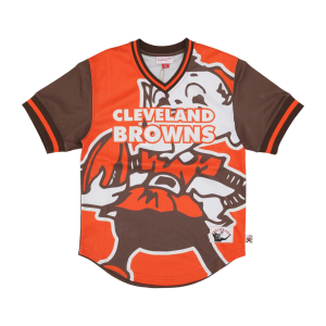 Herren NFL Jumbotron 3.0 Mesh-Trikot mit V-Ausschnitt Clebro Multi/WeiB