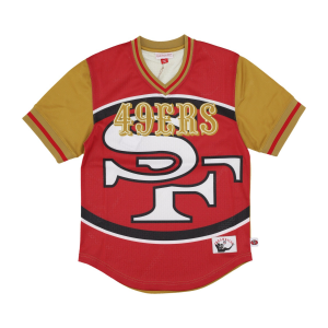 Herren NFL Jumbotron 3.0 Mesh-Jacke mit V-Ausschnitt Saf49e Multi/WeiB