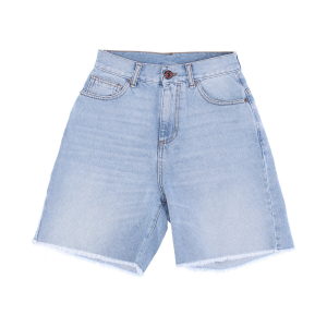 Kurze Jeans fur Herren, beschichtet, Denim-Shorts, blauer Denim
