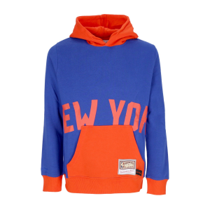 Herren Hoodie Nba Big Face Hoodie 5.0 Hardwood Classics Neykni Blau