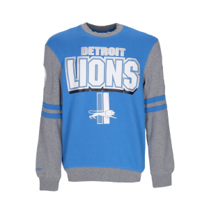 Herren-Sweatshirt mit Rundhalsausschnitt NFL All Over Crew 2.0 Detlio Original Teamfarben
