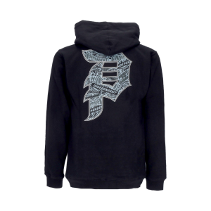 Herren-Hoodie-Aufkleber Dirty P Hood X Independent Schwarz