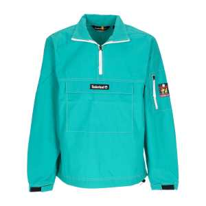 Herren-Windjacke zum Anziehen, Wanderanorak, Columbia Blue