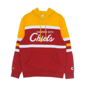 Herren Kapuzenpullover Nfl Head Coach Hoody Kanchi Gold/Rot