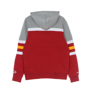 Herren Kapuzenpullover Nfl Head Coach Hoody Kanchi Grau/Rot