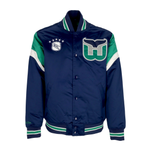Herren-Bomberjacke NHL Heavyweight Satin Jacket Harwha