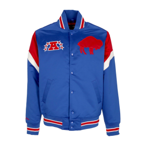 Herren Bomberjacke Nfl Heavyweight Satin Jacke Bufbil Original Teamfarben
