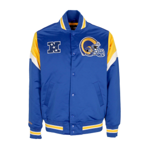 Herren Bomberjacke Nfl Heavyweight Satin Jacke Losram Original Team Farben