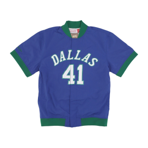 Herren NBA Off-Court-Aufwarmjacke Nr. 41 Dirk Nowitzki Dalmav