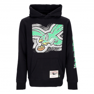 Herren Kapuzenpullover Nfl Big Face 7.0 Hoodie Phieag Schwarz