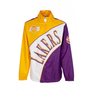 Herren-Windbreaker Nba Arched Retro Lined Windbreaker Loslak Multi/WeiB