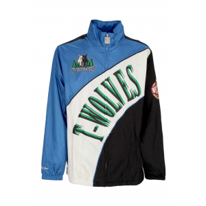 Herren-Windbreaker NBA Arched Retro Lined Windbreaker Mintim Multi/WeiB