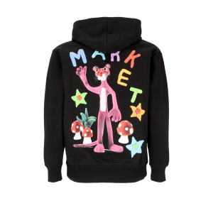 Herren Kapuzenpullover Nostalgia Hoodie X Pink Panther Schwarz