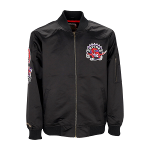 Herren Bomberjacke Nba Lightweight Satin Bomber Torrap Original Teamfarben