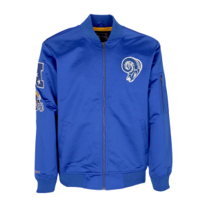 Herren Bomberjacke Nfl Lightweight Satin Bomber Losram Original Team Colors
