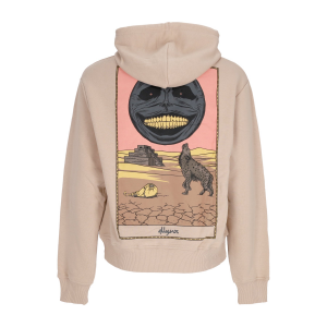 Leichtes Herren-Sweatshirt mit Kapuze, Black Moon Tarot Hoodie, Beige