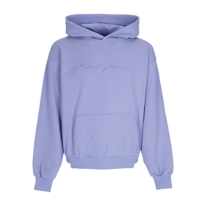 Autograph Heavy Sweat Os Hoodie Lila Herren Kapuzenpullover