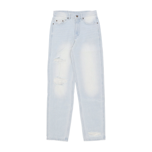 Herrenjeans Baggy Five Pocket Heavy Distressed Denim Hose Hellblau