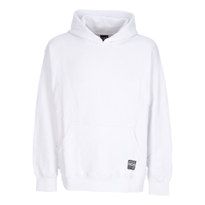 Leichtes Herren-Kapuzenpullover Label Classic Hoodie WeiB