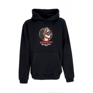 Future Memory Hoodie X Attack On Titan Schwarzer Herren-Hoodie