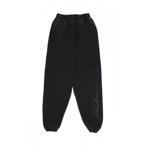 Herren Fleece-Trainingshose Autograph Heavy Os Jogginghose Schwarz