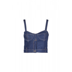 Mo5ch1no Jeans - Moschino - Crop Top - 430111 - Denim