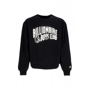 Leichter Crewneck Man Arch Logo Crewneck Schwarz