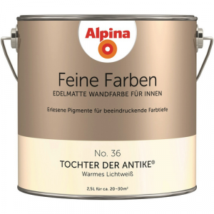 ALPINA FARBEN Wandfarbe »Feine Farben«, edelmatt, 2,5 l für ca. 20-30m² - beige