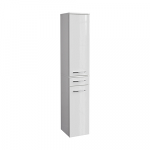 FACKELMANN Hochschrank »MILANO«, weiss, 2 Türen, BxHxT: 30,2 x 165,2 x 32 cm