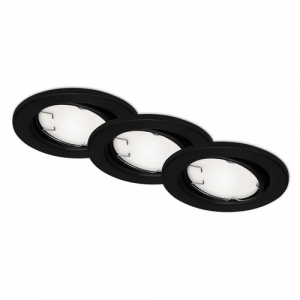 BRILONER Einbauleuchte »FIT MOVE«, Ø: 8,6 cm, 4,9 W, 6.500 K - schwarz