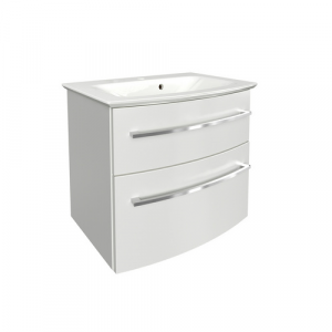 FACKELMANN Badmöbel-Set »B.style«, Weiss, 2-teilig, BxHxT: 63,2 x 54,3 x 46 cm