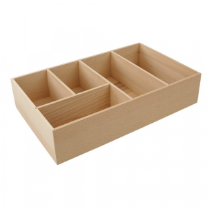 FACKELMANN Organizer, Buche, BxHxT: 20 x 7 x 32,1 cm - braun