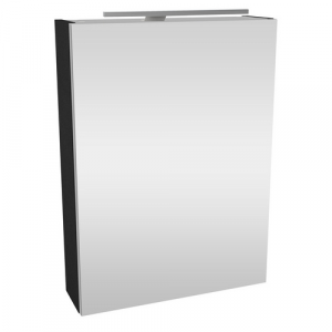 FACKELMANN Spiegelschrank »SBC Gäste Bad«, Anthrazit, BxHxT: 50 x 68 x 15,3 cm - grau
