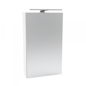 FACKELMANN Spiegelschrank »SBC Gäste Bad«, Weiss, BxHxT: 40 x 68 x 15,3 cm - grau