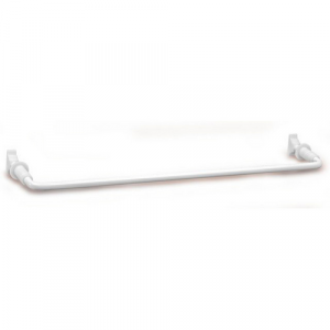 FACKELMANN Wandhandtuchhalter »Home«, weiß, BxHxT: 46 x 1 x 4,6 cm - weiss