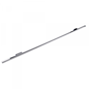 FACKELMANN LED-Aufsatzleuchte, chrom, BxHxT: 89 x 2,8 x 3,8 cm - weiss