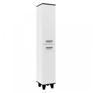 FACKELMANN Hochschrank »TE-A«, BxHxT: 30,2 x 175,2 x 32 cm, Weiss matt