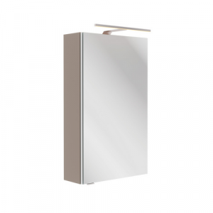 FACKELMANN Spiegelschrank »SBC Gäste Bad«, Cubanit Grau, BxHxT: 40 x 68 x 15,3 cm
