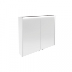FACKELMANN Spiegelschrank »VERONA«, 80cm, 2 Türen, LED-Bel., Weiss, 800 x 683 x 165 mm