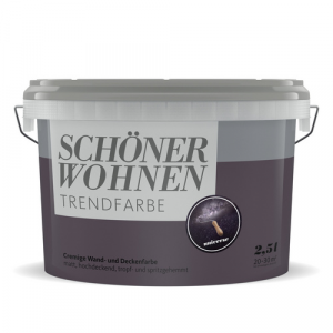 SCHÖNER WOHNEN FARBE Dispersionsfarbe »Trendfarbe«, Universe, matt, 2,5 l - lila