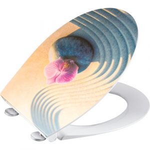 WELLWATER WC-Sitz »Zen«, Duroplast, mit Absenkautomatik - bunt