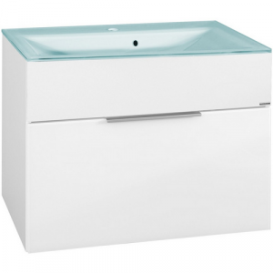 FACKELMANN Waschplatz-Set »KARA«, 80cm Weiß 1Schub - weiss