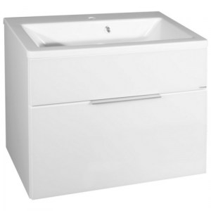FACKELMANN Waschplatz-Set »KARA«, 80cm Weiß 1Schub - weiss