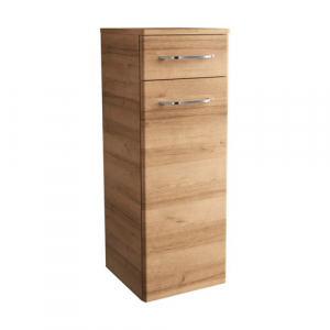 FACKELMANN Midischrank »MILANO«, Asteiche, 1 Tür, BxHxT: 30,2 x 82,6 x 32 cm - braun